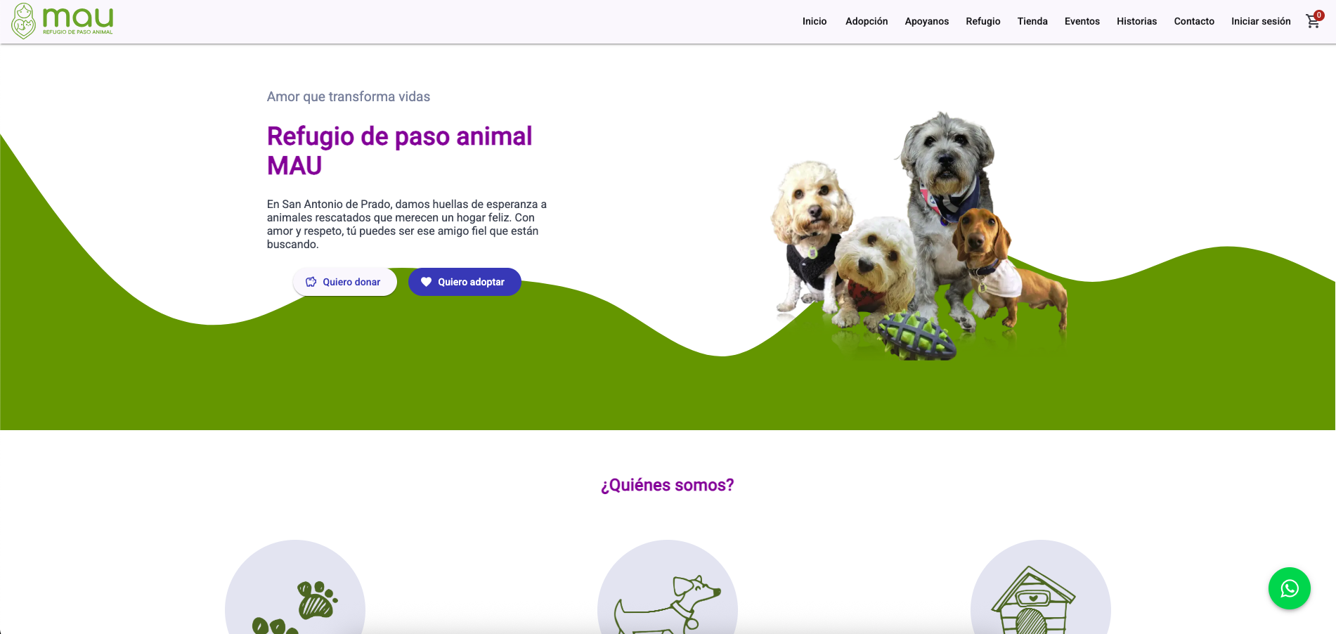 MAU - Refugio de paso animal